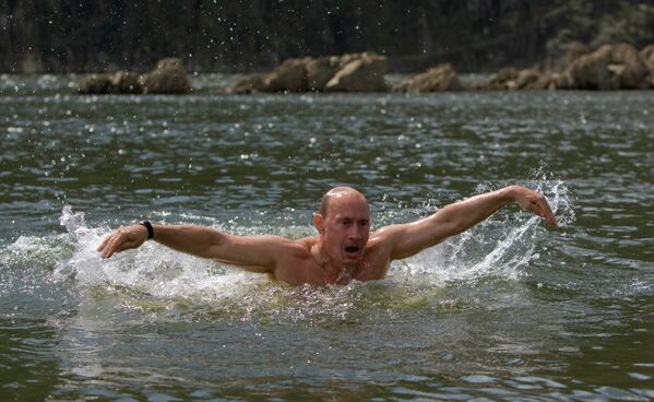 Vladímir Putin, un apasionado de los deportes - Sputnik Mundo