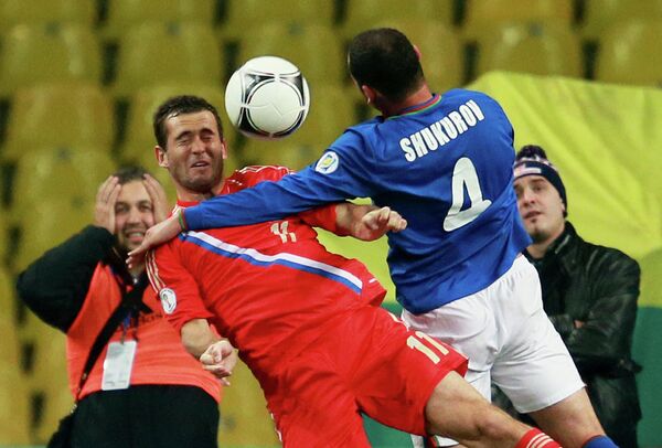 Rusia reafirma su liderazgo del Grupo F al ganar a Azerbaiyán por 1-0 - Sputnik Mundo