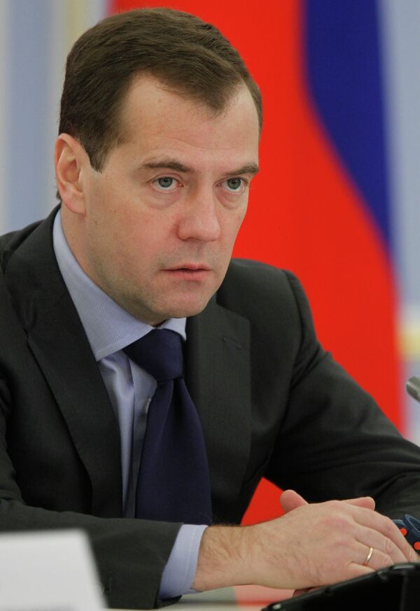 Primer ministro de Rusia, Dmitri Medvédev - Sputnik Mundo