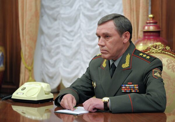 Vladímir Putin nombró al coronel general Valeri Guerásimov (en la foto) como nuevo jefe del Estado Mayor de Rusia - Sputnik Mundo