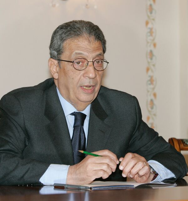 Secretario general de la Liga Árabe, Amr Musa - Sputnik Mundo