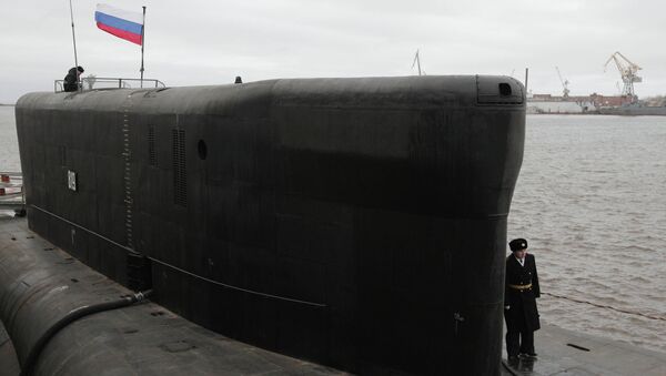 Submarino estratégico nuclear 'Alexandr Nevski' - Sputnik Mundo
