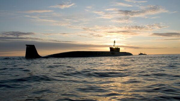 Submarino nuclear del proyecto Borei ‘Yuri Dolgoruki’ - Sputnik Mundo