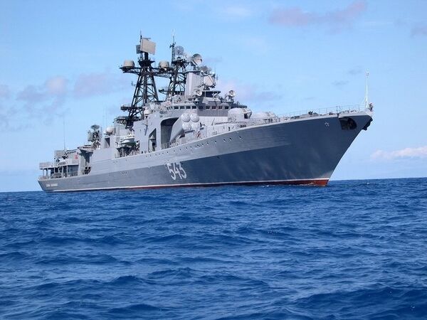 El buque antisubmarinos Mariscal Sháposhnikov - Sputnik Mundo