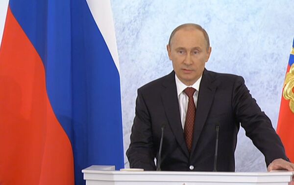 El presidente de Rusia, Vladímir Putin - Sputnik Mundo