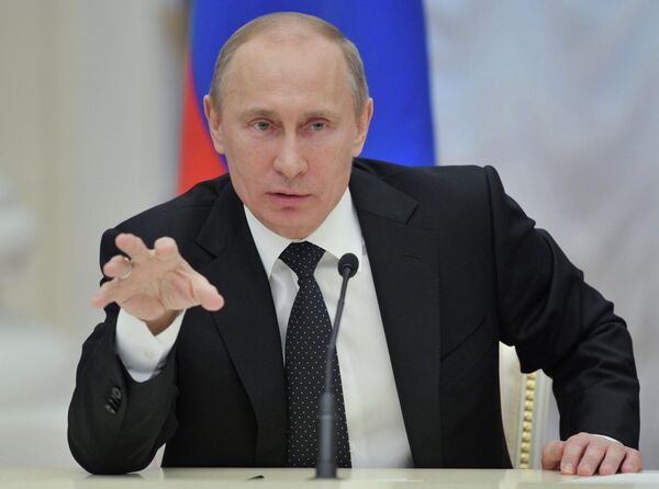 El presidente de Rusia Vladimir Putin - Sputnik Mundo
