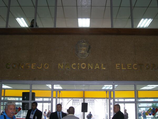 Edificio del Consejo Nacional Electoral de Venezuela (archivo) - Sputnik Mundo