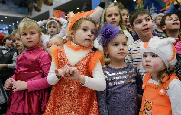 La Fiesta del Año Nuevo en el Kremlin de Moscú - Sputnik Mundo
