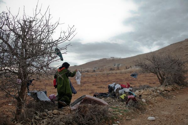 Refugiados sirios en Líbano - Sputnik Mundo