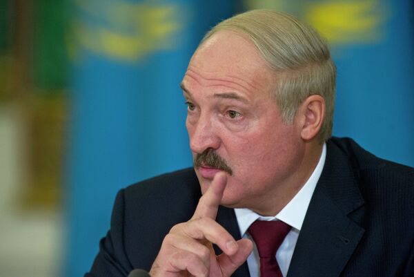 El presidente de Bielorrusia Alexandr Lukashenko - Sputnik Mundo