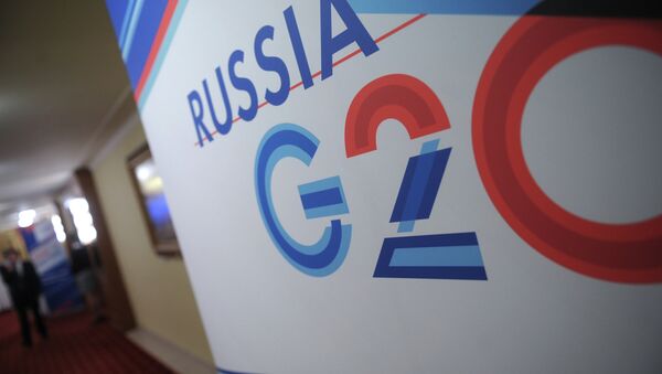 Jefes financieros del G-20 buscan coordinar en mayor grado la flexibilización cuantitativa - Sputnik Mundo