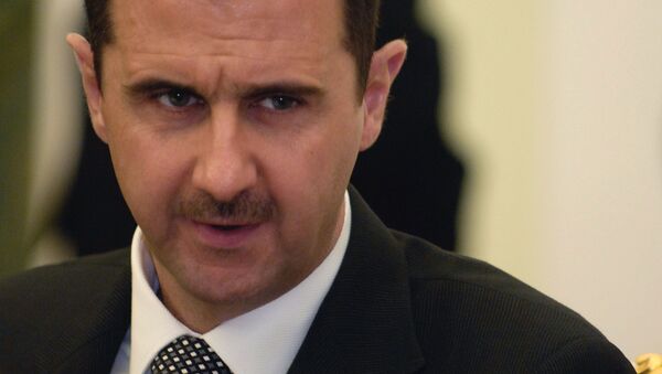 El presidente sirio Bashar al-Assad - Sputnik Mundo