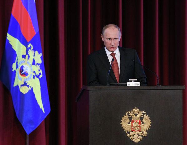 Putin critica la ineficacia policial - Sputnik Mundo