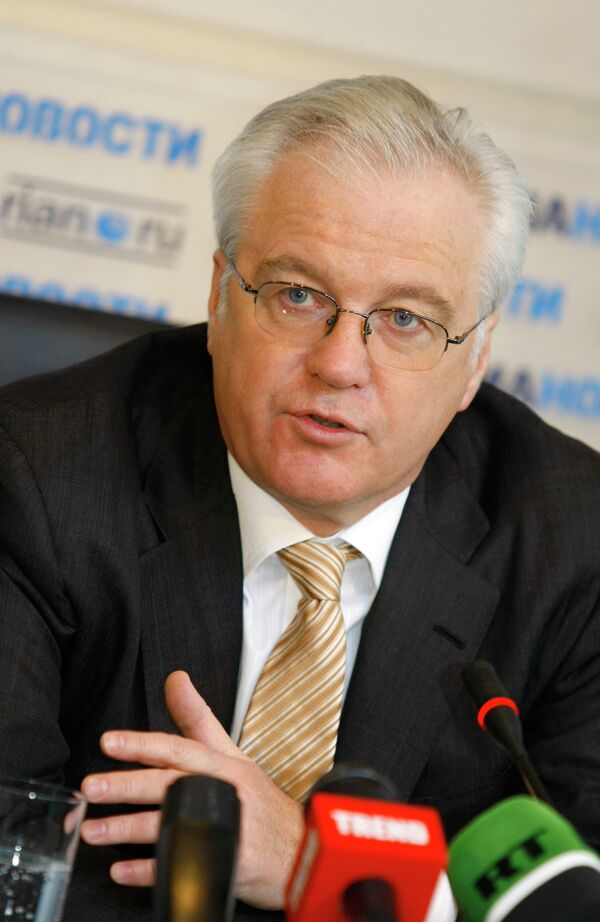 Embajador ruso ante la Organización de las Naciones Unidas, Vitali Churkin - Sputnik Mundo