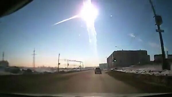 Caída del meteorito en la provincia de Cheliábinsk - Sputnik Mundo