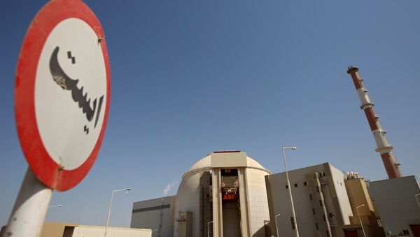 Una central nuclear la de Bushehr, construida con ayuda de Rusia - Sputnik Mundo