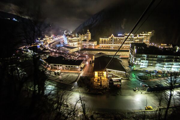 La estación de esquí alpino Roza Jútor un año antes de Sochi 2014 - Sputnik Mundo