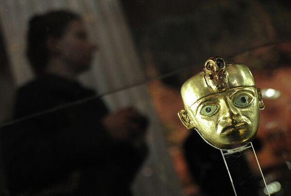 El oro de los incas llega a Moscú - Sputnik Mundo