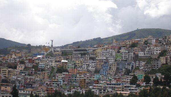 La vista de Quito, Ecuador - Sputnik Mundo
