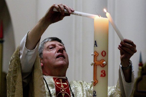 Católicos de Rusia celebran la Pascua - Sputnik Mundo
