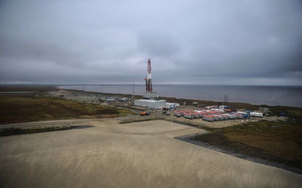 Yacimiento de gas en la península de Yamal - Sputnik Mundo