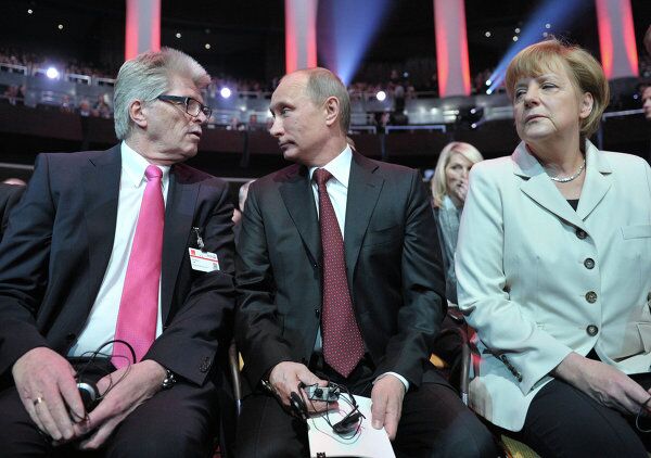 La visita de Vladímir Putin a Hannover - Sputnik Mundo