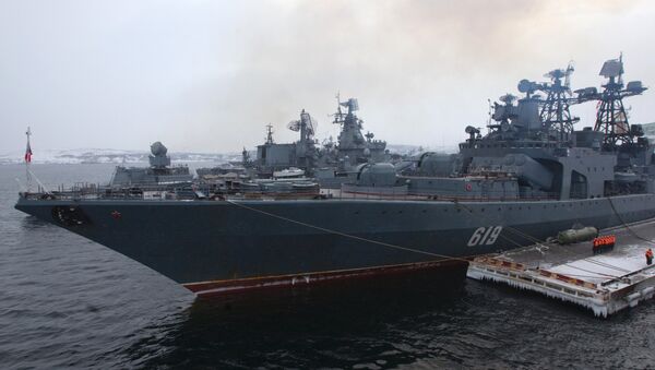 Destructor antisubmarino “Severomorsk” - Sputnik Mundo