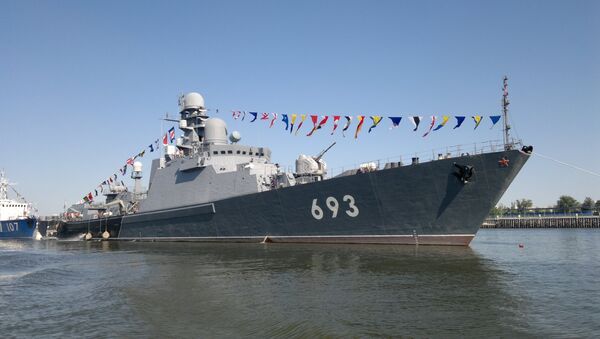 Barco lanzamisiles 'Daguestán' - Sputnik Mundo