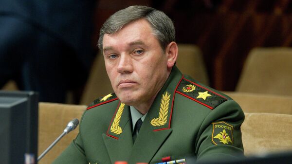 Jefe del Estado Mayor del Ejército ruso, general Valeri Guerásimov - Sputnik Mundo