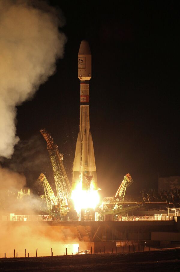Cohete lanzador Soyuz-2.1a (archivo) - Sputnik Mundo