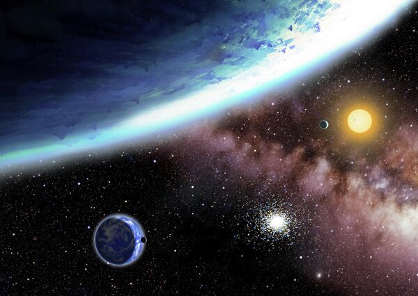 Dos planetas hallados, Kepler-62 e y Kepler-62f - Sputnik Mundo