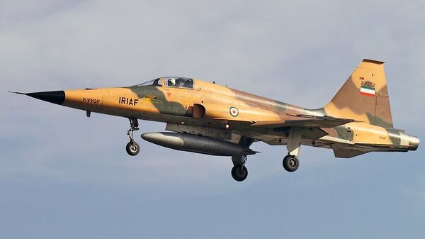 El avión F-5 de la Fuerza Aérea de Irán (archivo) - Sputnik Mundo
