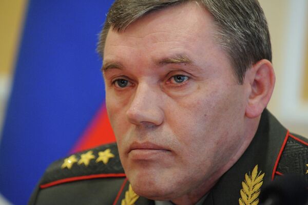 Jefe del Estado Mayor del Ejército ruso, general Valeri Guerásimov (archivo) - Sputnik Mundo