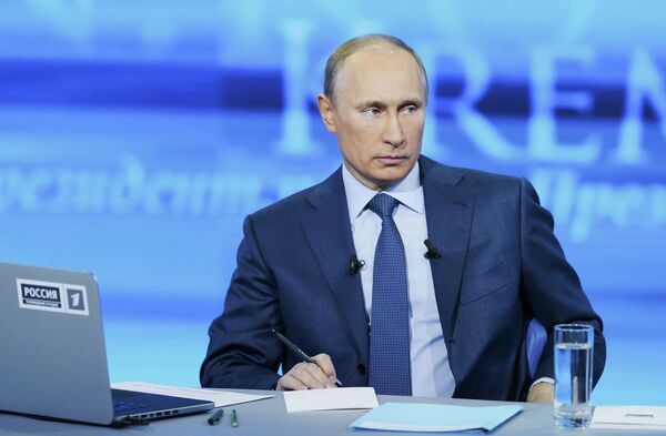EN VIVO: Línea directa con Vladímir Putin - Sputnik Mundo