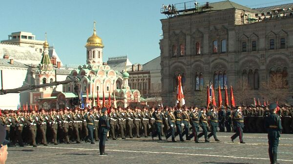 Ensayo general del Desfile de la Victoria en la Plaza Roja - Sputnik Mundo