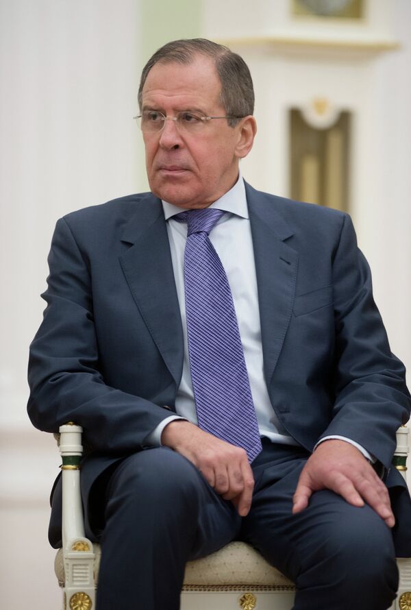 El ministro de Exteriores de Rusia, Serguéi Lavrov - Sputnik Mundo