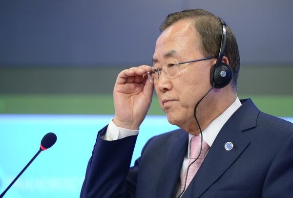 Ban Ki-moon insta a Pyongyang a reanudar las negociaciones sobre el problema nuclear - Sputnik Mundo