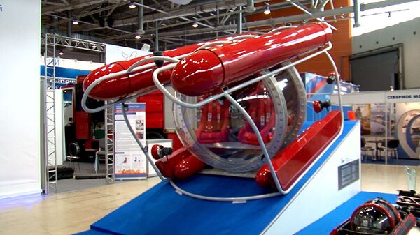 Submarino de rescate y un sistema de reconocimiento para drones, presentados en Moscú - Sputnik Mundo