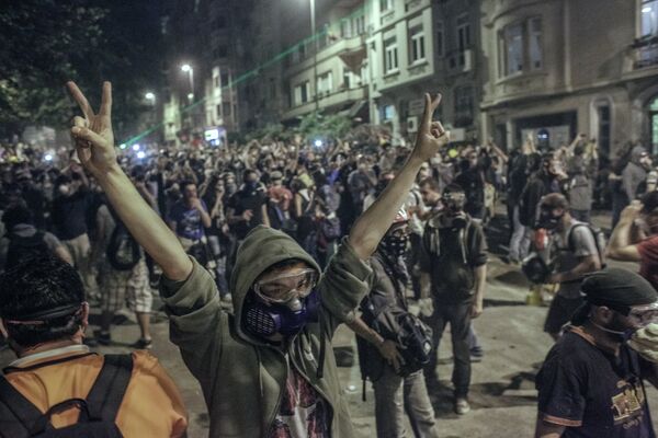 Protestas en Turquía - Sputnik Mundo