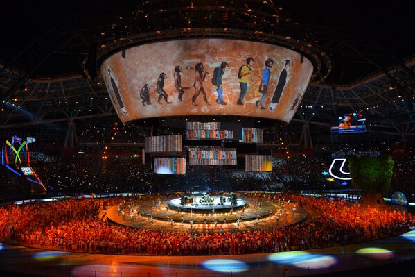 La ceremonia de clausura de la Universiada de Kazán 2013 - Sputnik Mundo