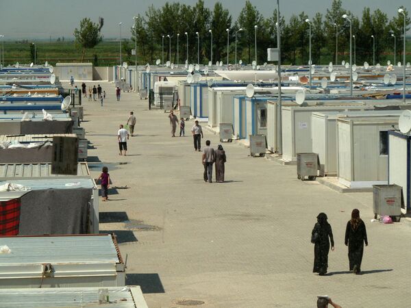 La vida de los sirios en campos de refugiados en Turquía - Sputnik Mundo
