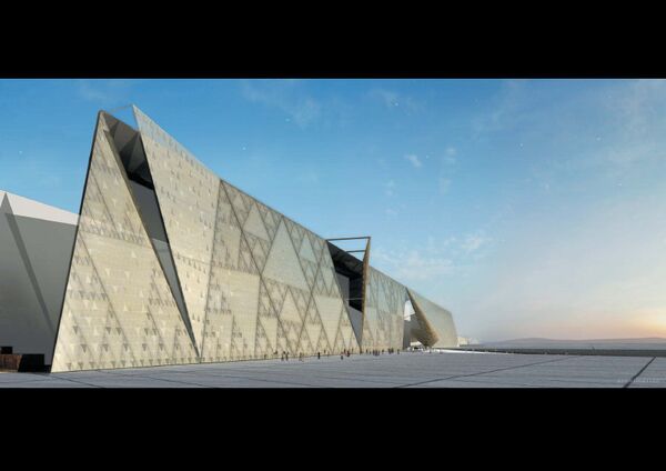 Proyecto de la fachada del Gran Museo Egipcio en Giza - Sputnik Mundo
