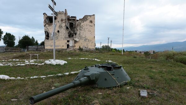 Consecuencias de la guerra en Osetia del Sur en 2008 (Archivo) - Sputnik Mundo