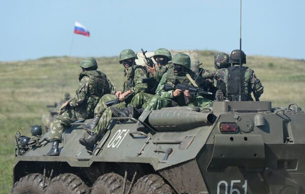 Rusia y China inician la fase final de los ejercicios militares Misión de Paz 2013 - Sputnik Mundo