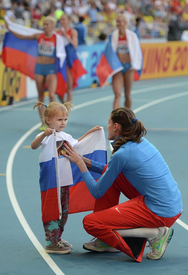 Los momentos más memorables del Mundial de Atletismo en Moscú - Sputnik Mundo