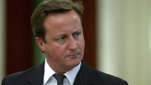 El primer ministro David Cameron - Sputnik Mundo