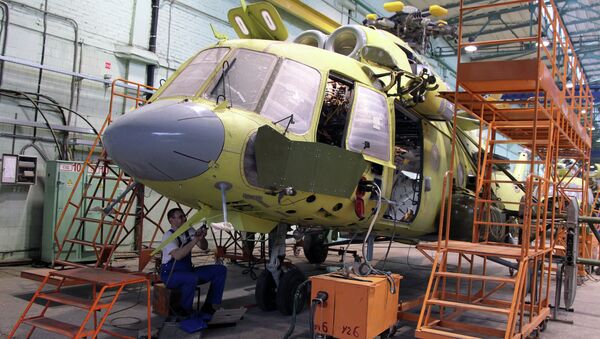 Fabricación de helicópteros en Kazán, Rusia - Sputnik Mundo