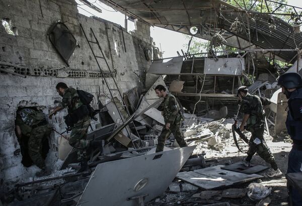 Ejército de Siria arrebata a insurgentes ciudad cercana a Damasco - Sputnik Mundo