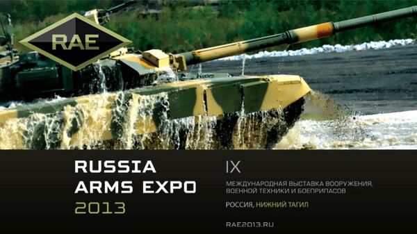 Rusia inaugura mayor exposición de armamento RAE-2013 - Sputnik Mundo