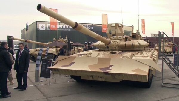 El T-72 “urbano”, un blindado de futuro y otras novedades de la exposición rusa RAE 2013 - Sputnik Mundo